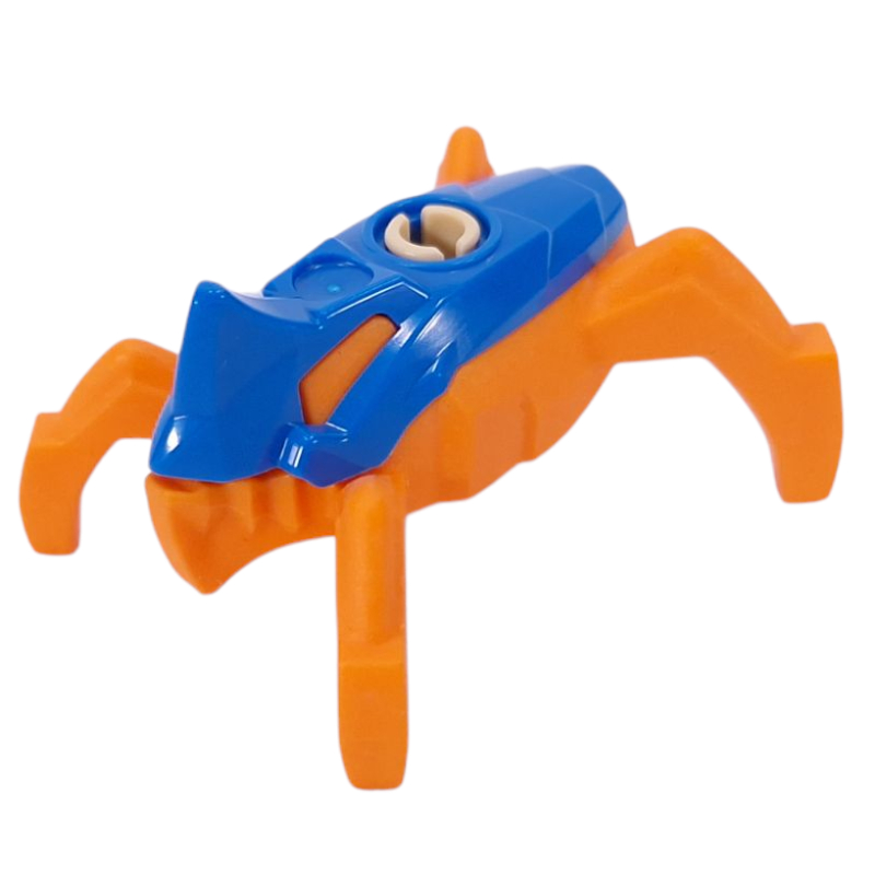 Lego Hero Factory Jumper, Blue Top, Orange Base