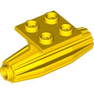 Lego Engine, Strakes, 2 x 2 Thin Top Plate / Yellow