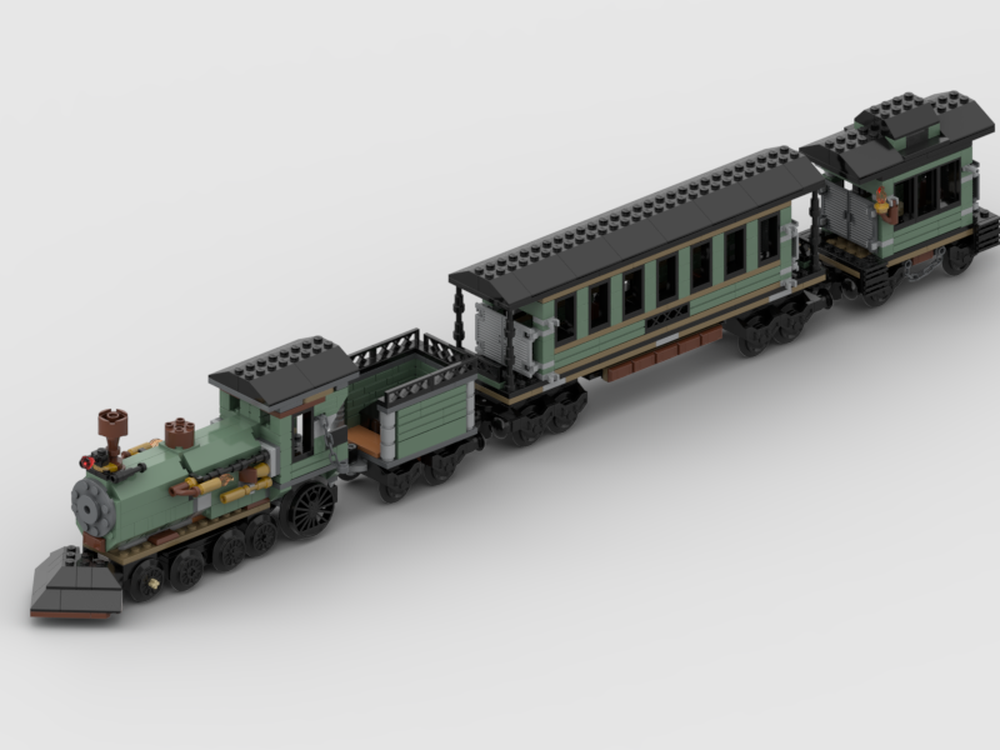 Lego The Complete Haunted Train