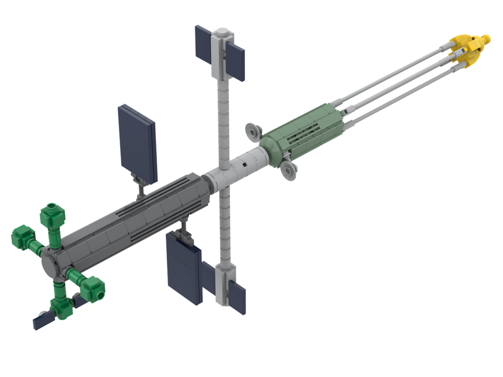 Lego MKBS (1:220 scale - as ISS)