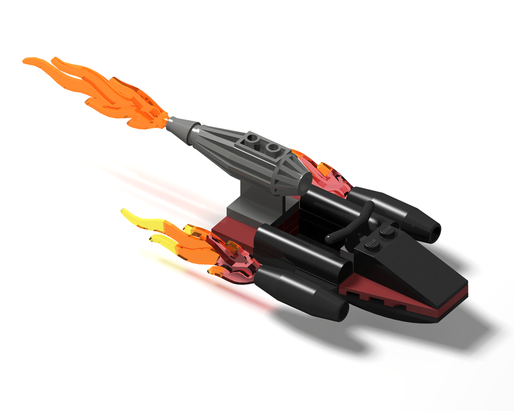 Lego Rocket-powered Jetski