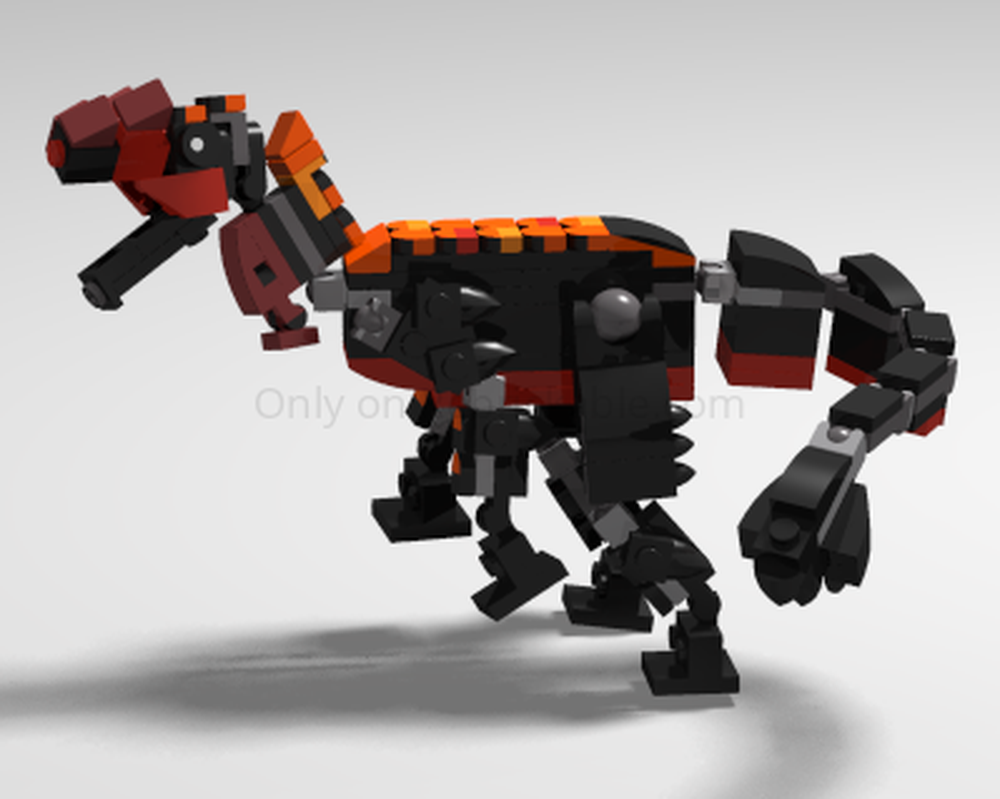 Lego Luminescent Crested Stalker -- (Cursor Crustatus Luminosus)
