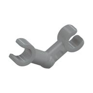 Lego Arm Skeleton [Bent / 2 Clips] / Light Bluish Gray