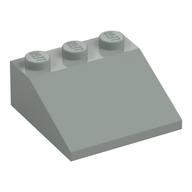 Lego Brick Sloped 33° 3 x 3 / Light Gray