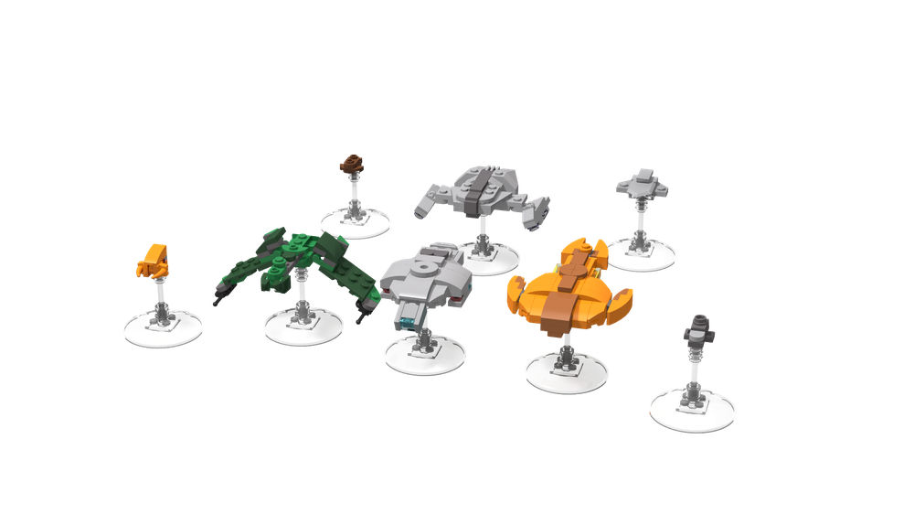 Lego Deep Space 9 Small Ship Pack Version 2