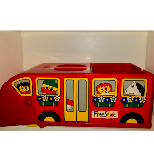 Lego Brick Vac with Freestyle Bus Print [Complete Assembly]