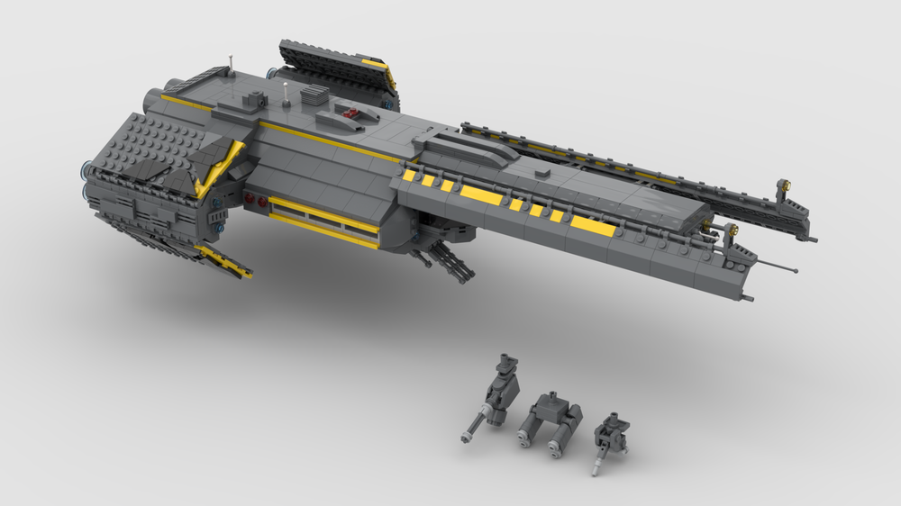 Lego Helldivers 2 Super Destroyer
