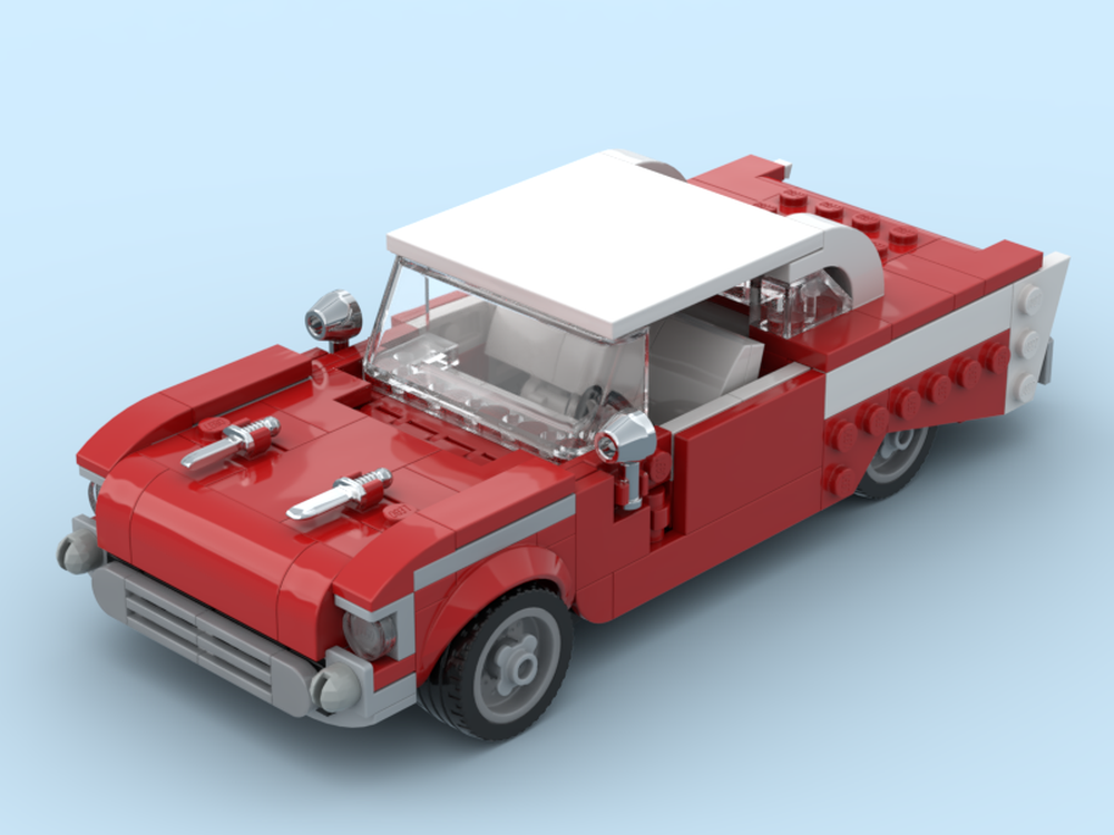 Lego 1957 Chevrolet Bel Air - 8 Stud Wide