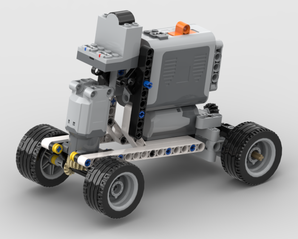 Lego simple controlled machine.