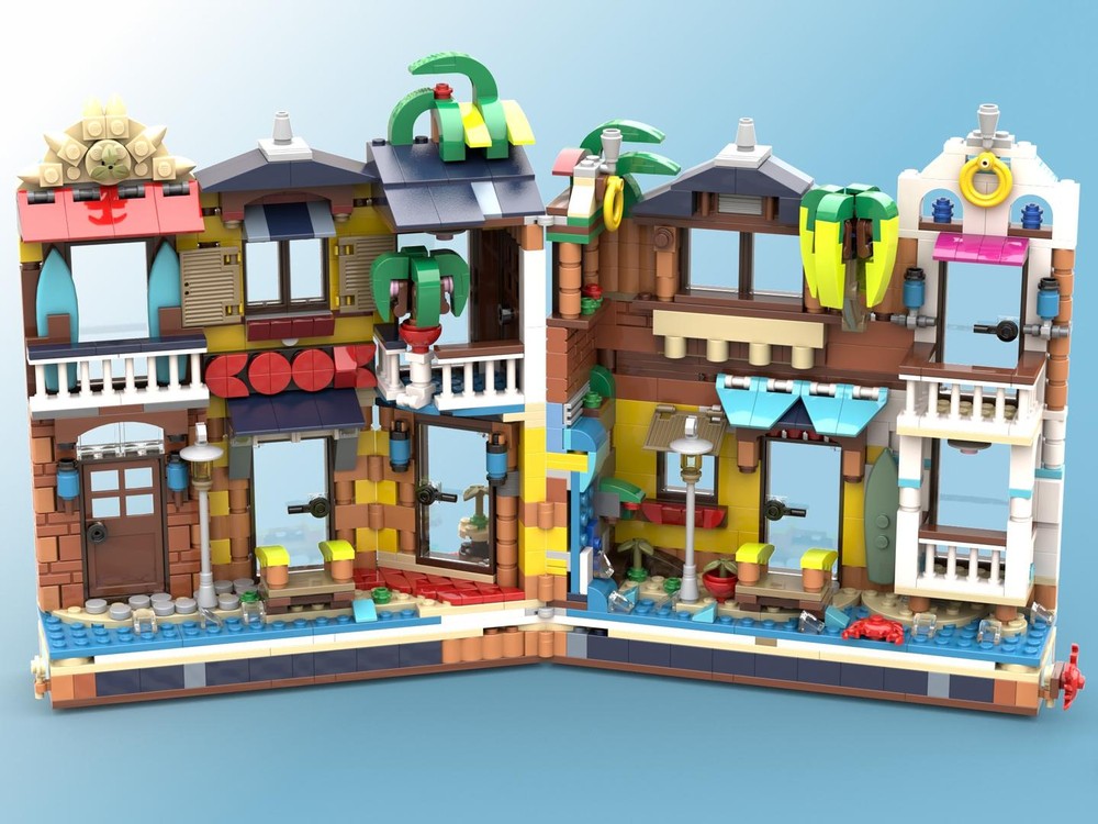 Lego Surf Street Book Nook