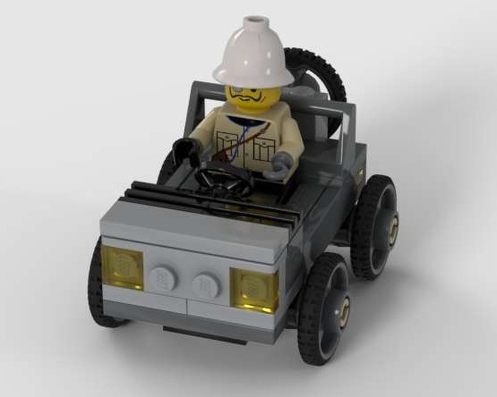 Lego Racers Soap Box - Baron Von Barron