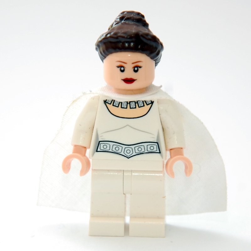 Lego Princess Leia, White Robe, White Cape