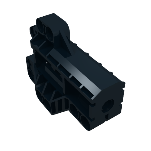 Lego Technic Pin Connector Block 7 x 3 / Black
