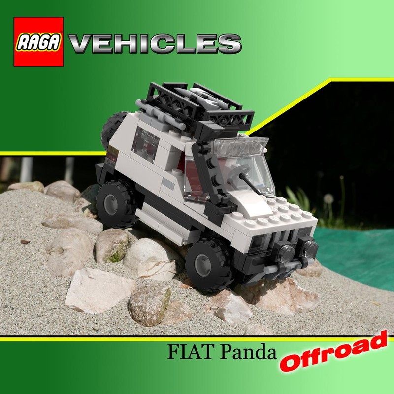 Lego Fiat Panda Offroad 6-studs