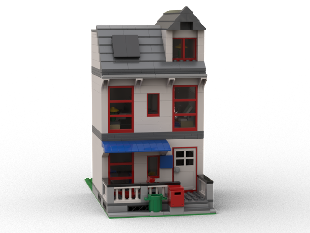 Lego Modular City House