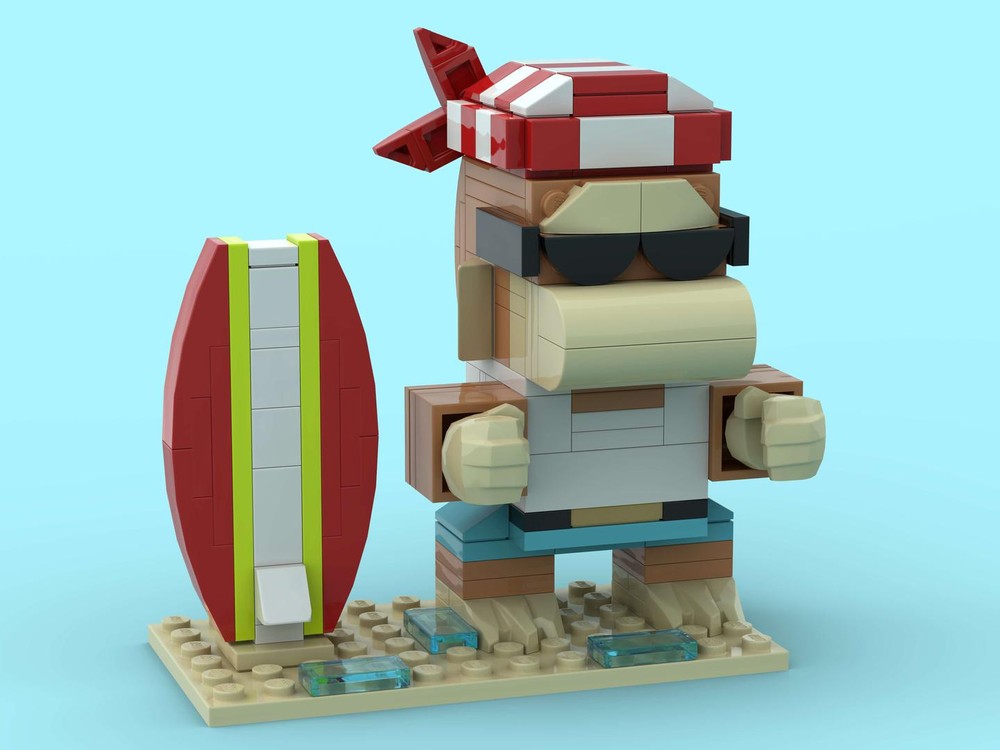Lego Funky Kong (Donkey Kong Series)