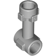 Lego Bar 1L with Top Stud and Two Side Studs / Light Bluish Gray