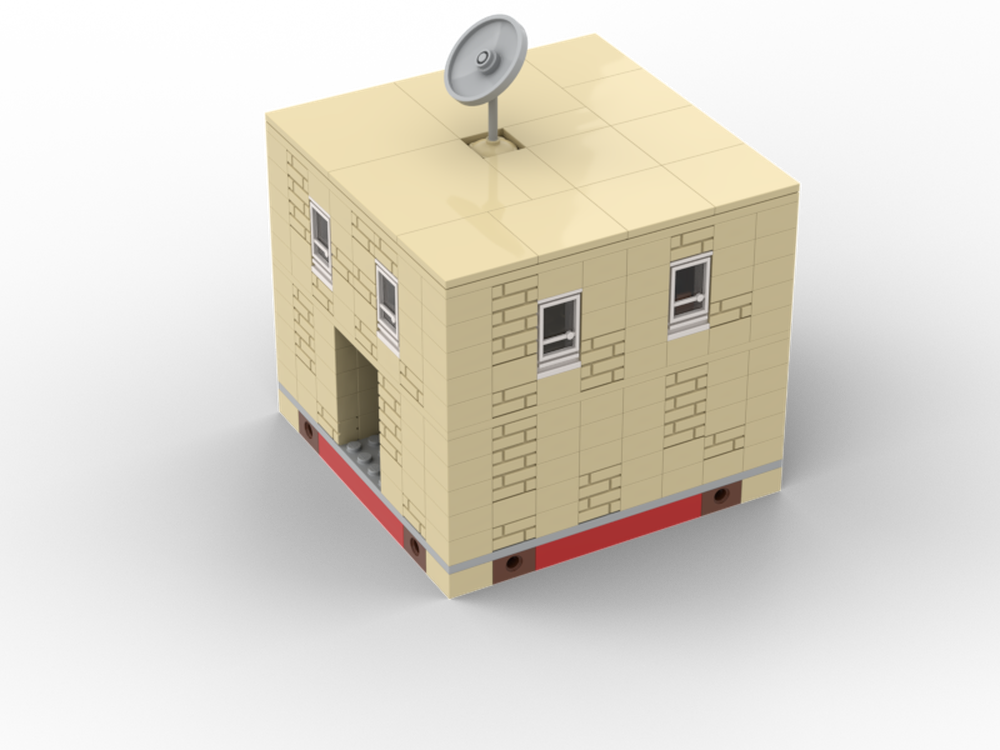 Lego apartment building