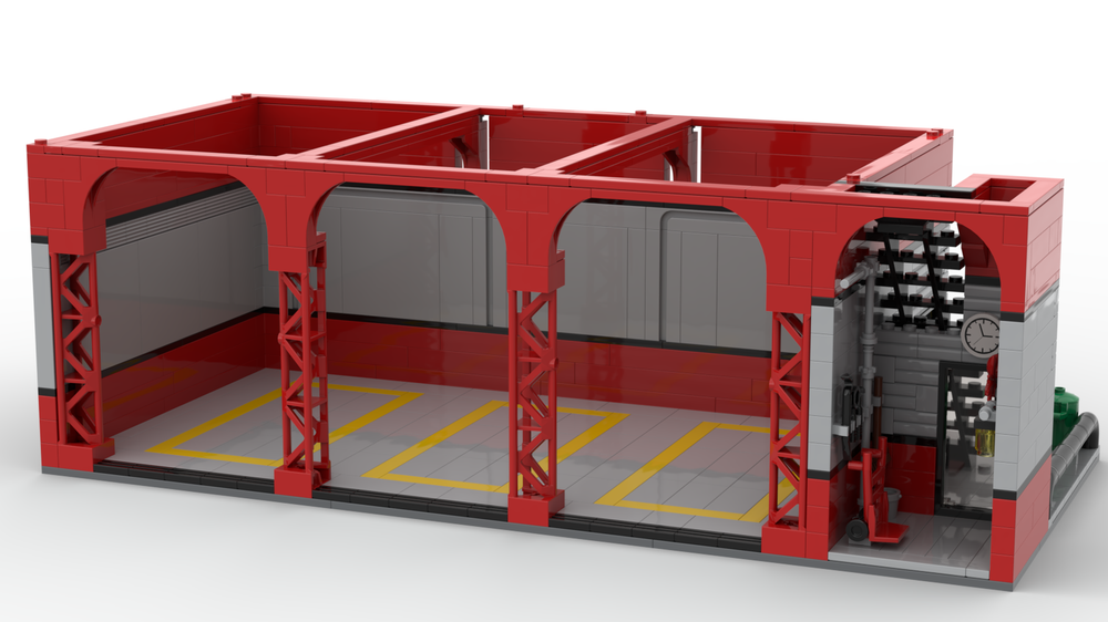 Lego Modular Parking Lot