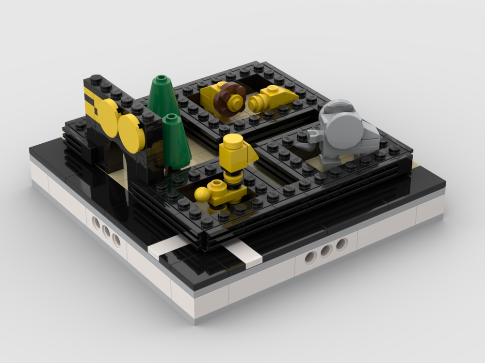 Lego Mini ZOO for a Mini Modular City