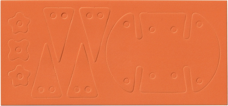 Lego Foam Sheet for Set 3151, Sheet 1