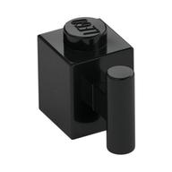 Lego Brick Special 1 x 1 with Handle / Black