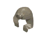 Lego Headdress Mummy [Type 2] / Dark Tan
