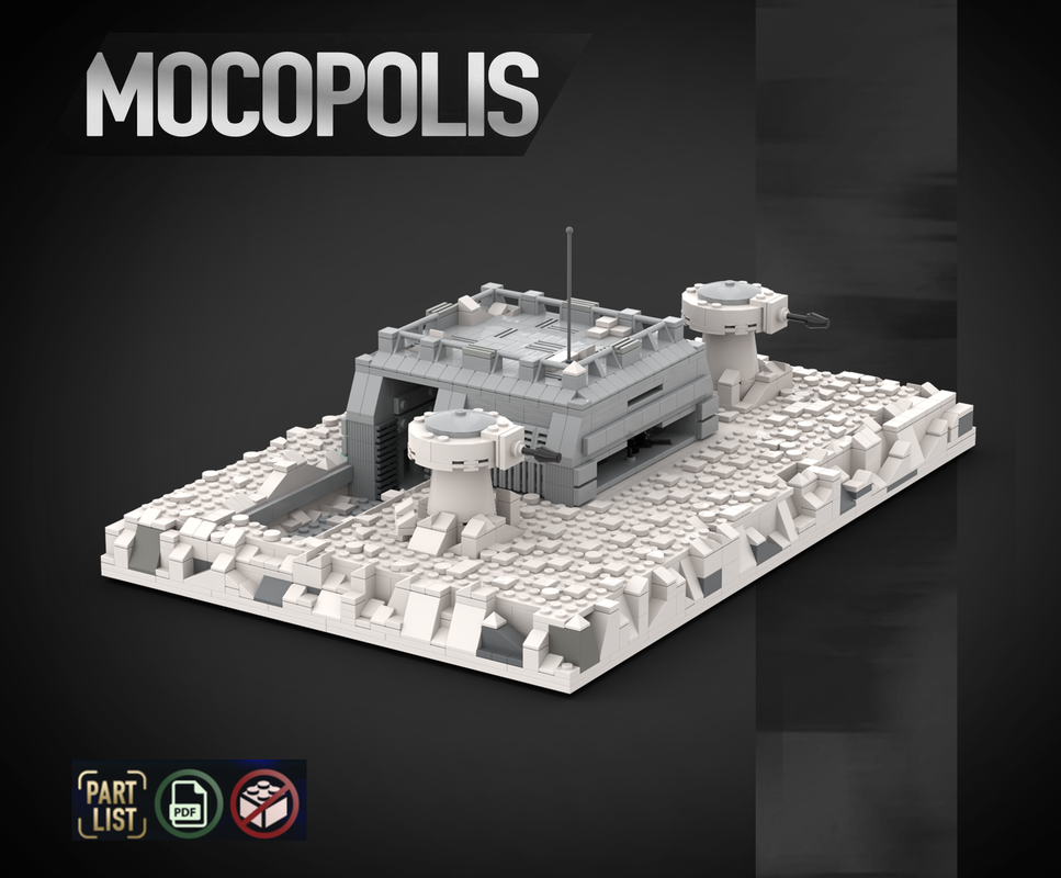 Lego SW Rebel Alliance Stronghold on Hoth