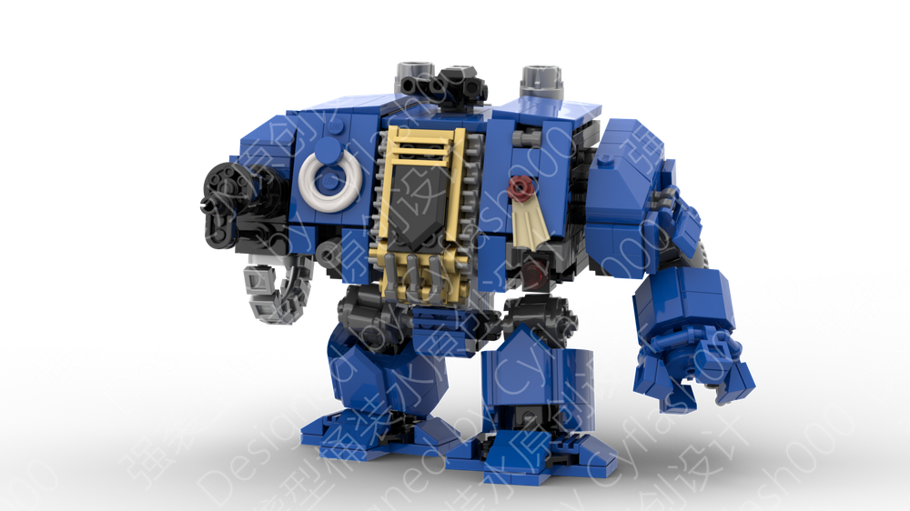 Lego Dreadnought from Warhammer 40K