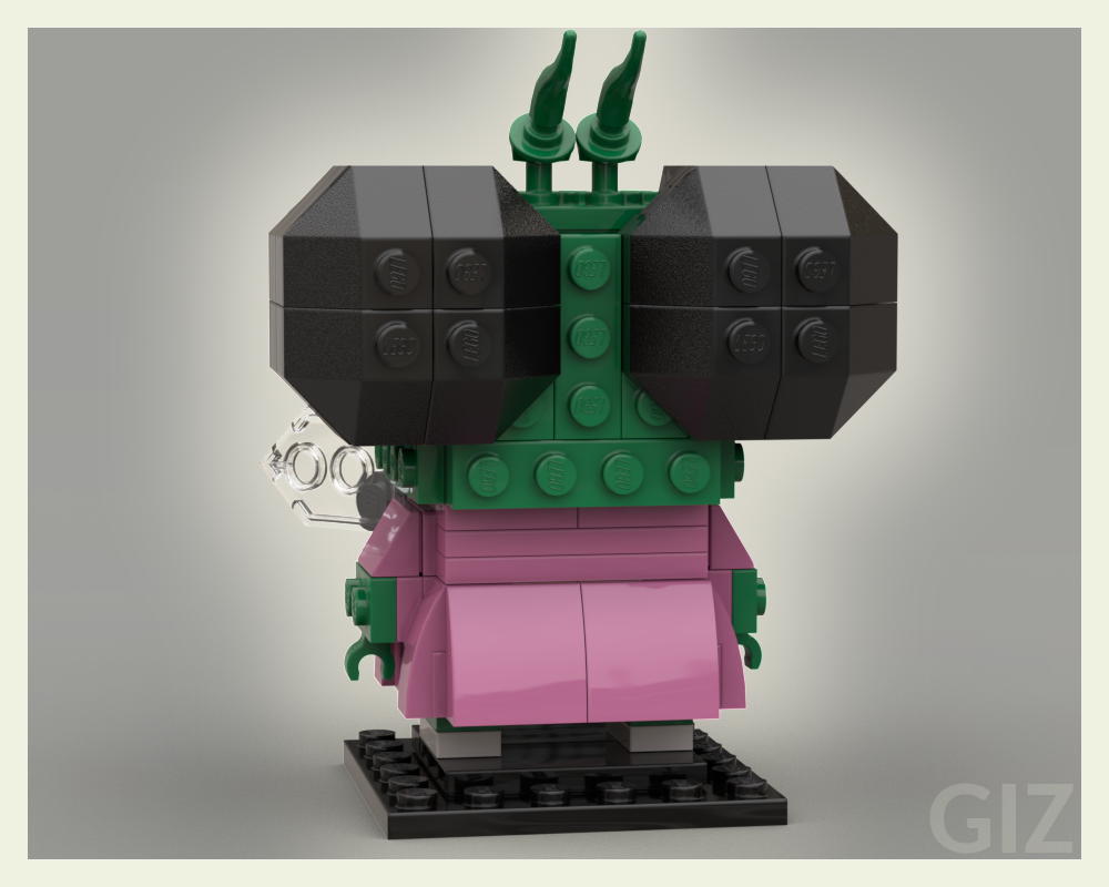 Lego Buggy Betty - Garbage Pail BricKidz MOC