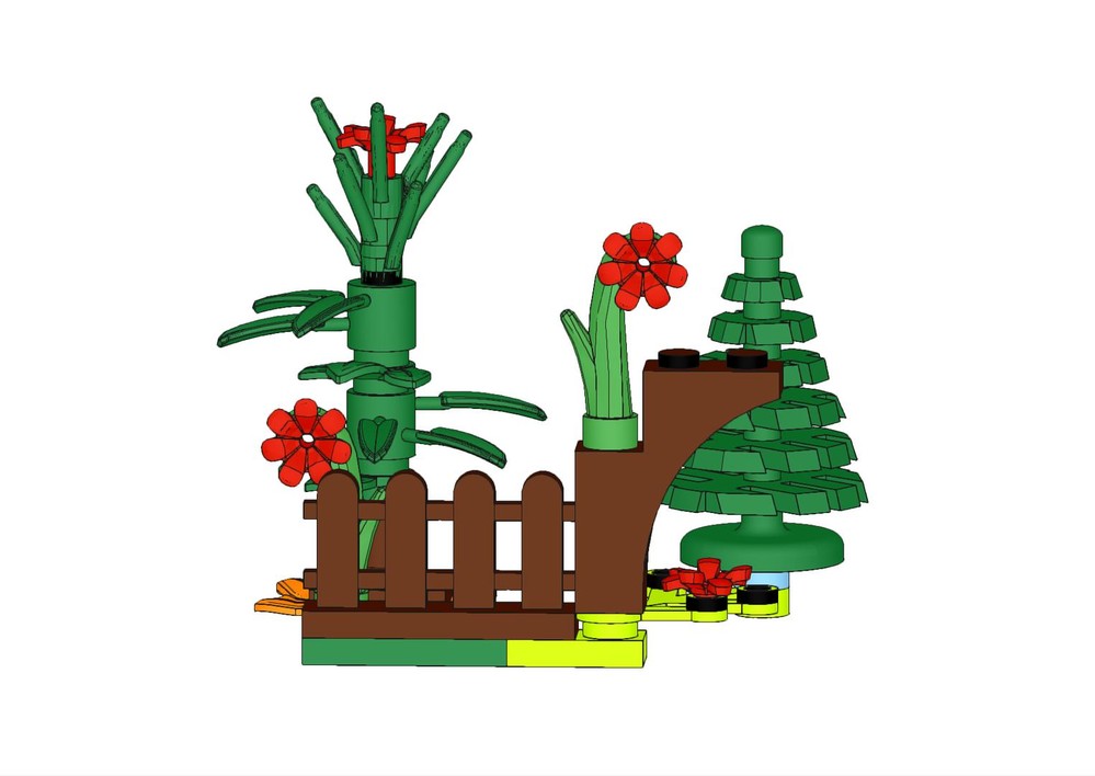 Lego Goal Garden