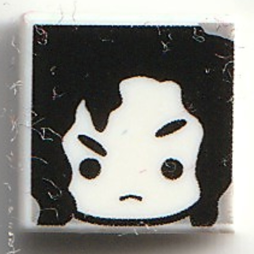 Lego Tile 1 x 1 with Bellatrix Lestrange Print