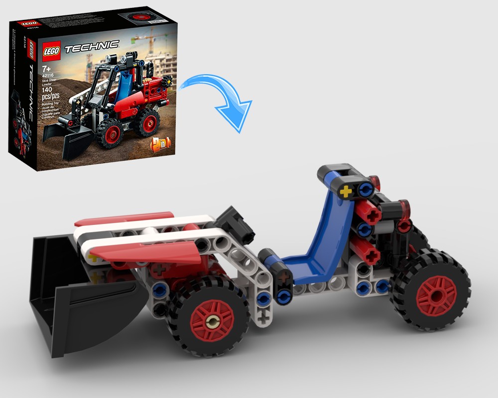 Lego Snow Blower 42116 Alternative