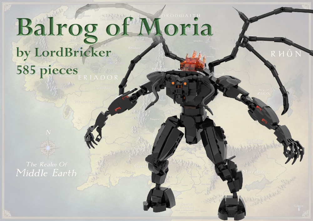 Lego Balrog of Moria