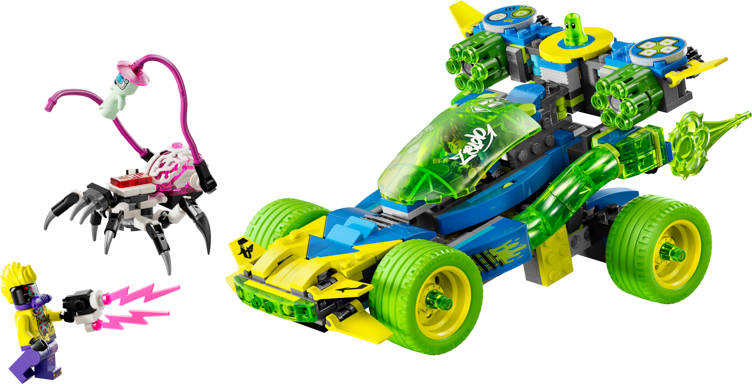 Lego Mateo and the Z-Blob Action Race Car