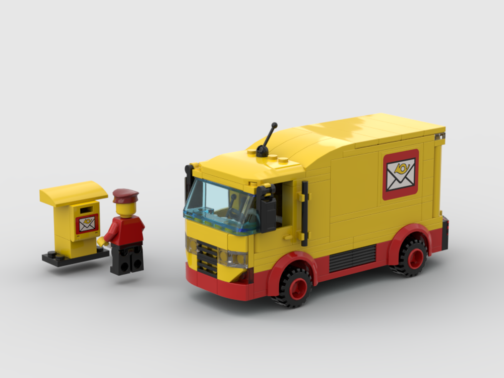Lego 6651 Modernized Post Office Van