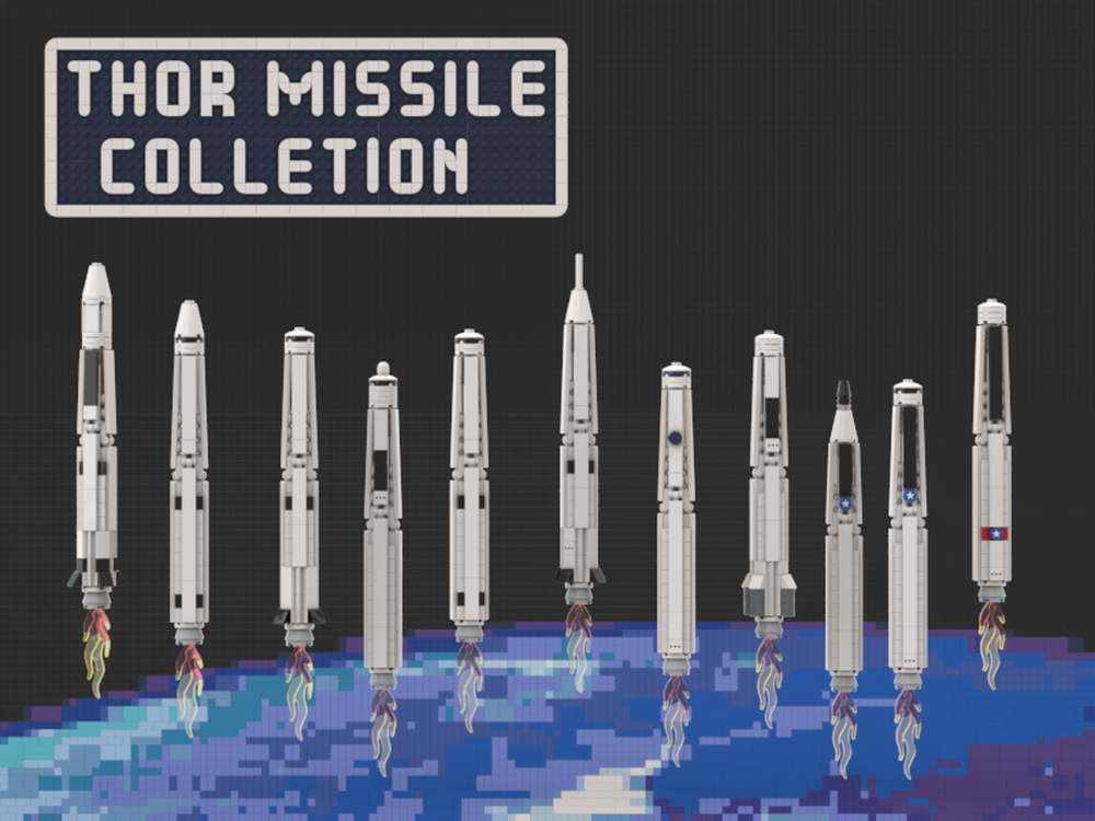 Lego Thor Missile Collection