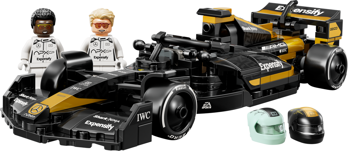 Lego APXGP Team Race Car from F1 The Movie
