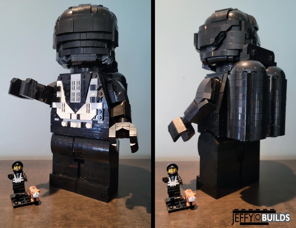 Lego Blacktron Mega Figure