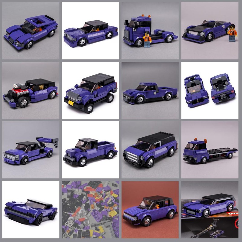 Lego 76904 Purple Fifteen