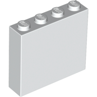 Lego Brick 1 x 4 x 3 / White
