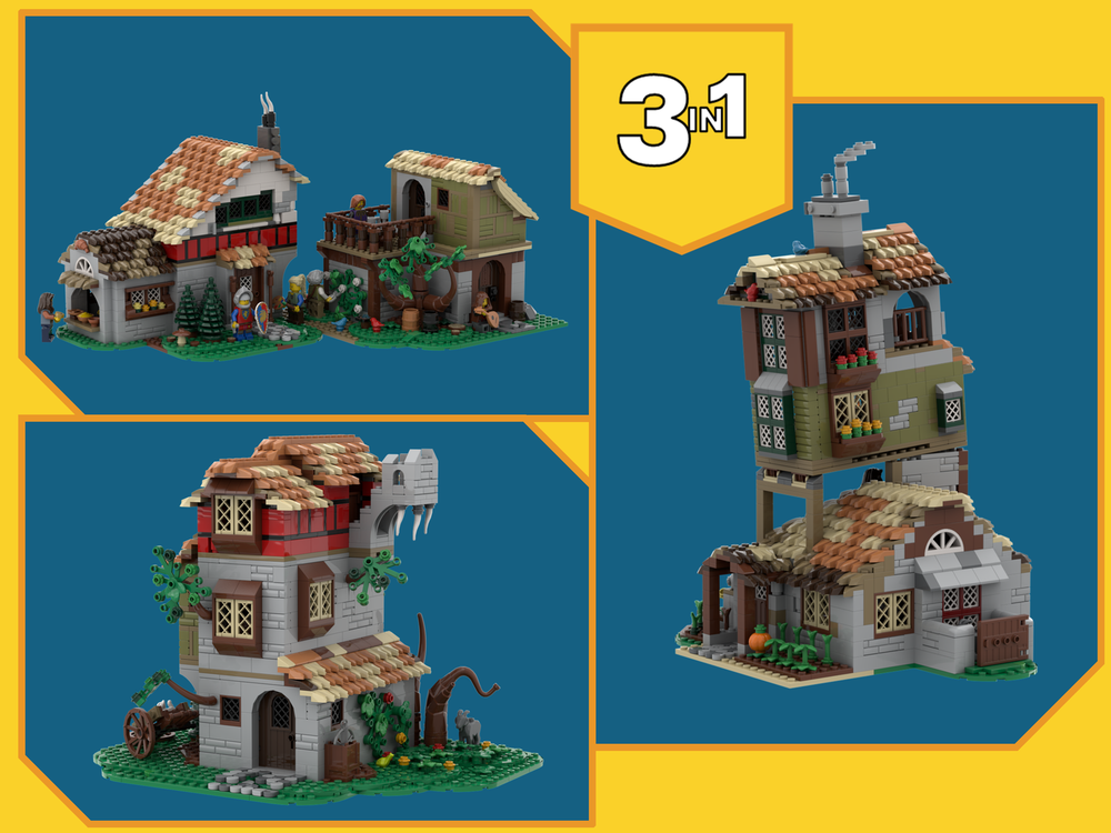 Lego 10332 3in1 - Medieval builindgs pack 2