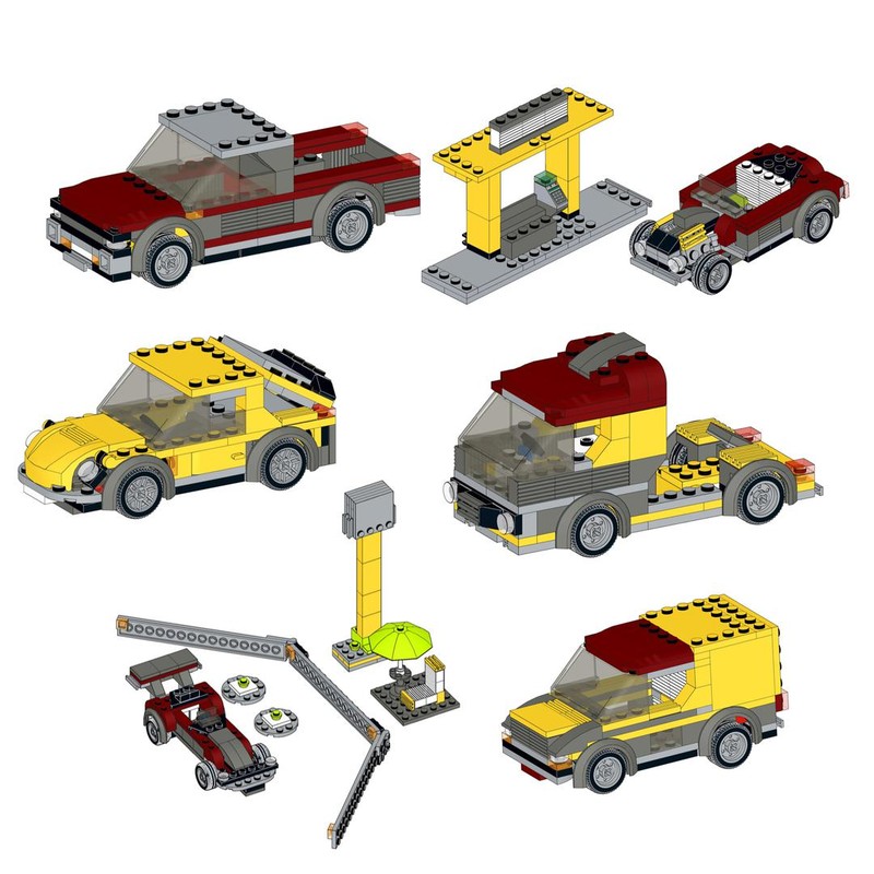 Lego 60150 Six Cool Cars