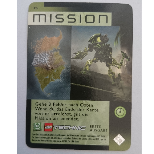 Lego Trading Card, Bionicle Game: QftM - 15 Mission