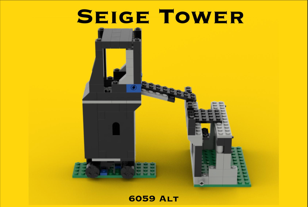 Lego 6059 Black Knight's Siege
