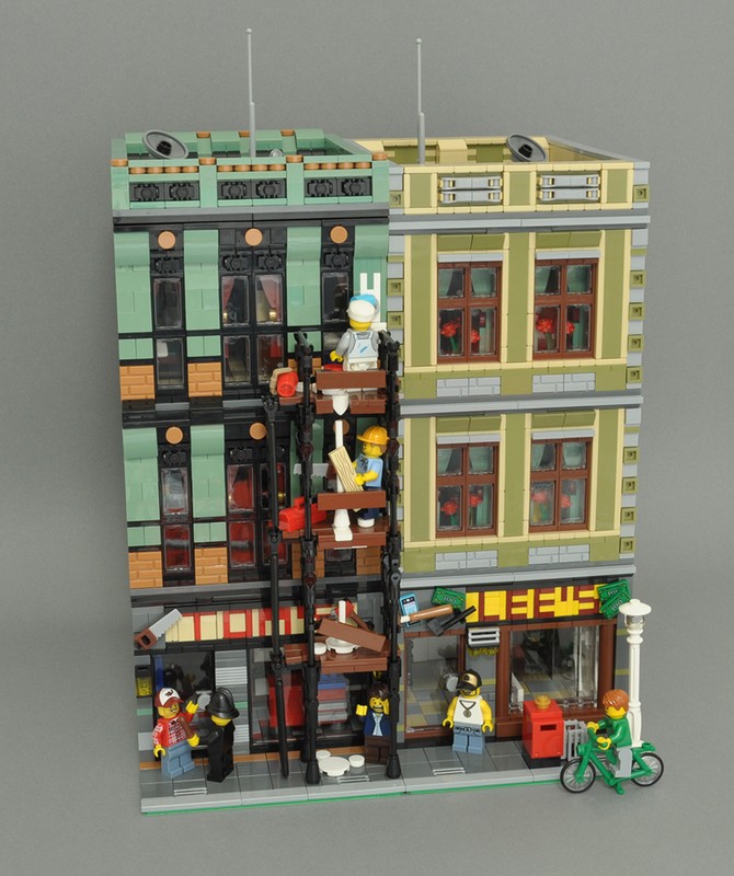 Lego Modular Hardware Store/Pawn Shop