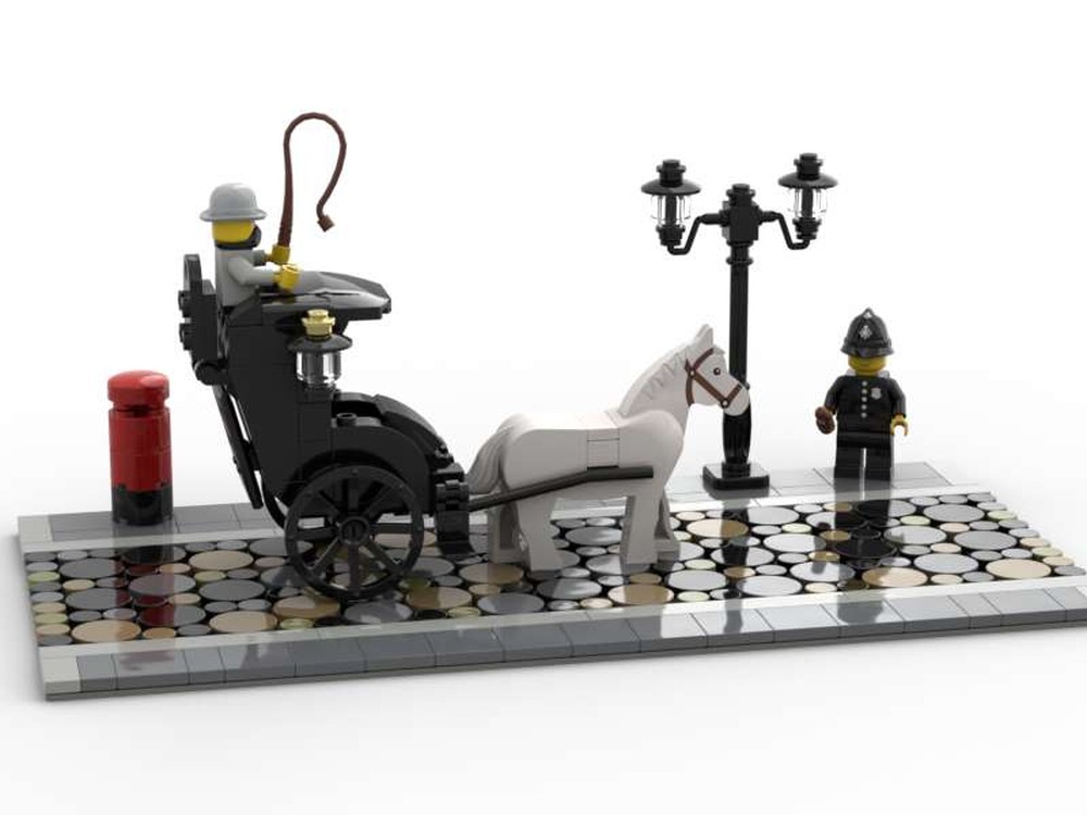 Lego Victorian - Cab