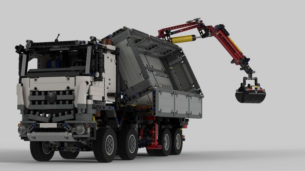 Lego 42043 rear crane Mk2