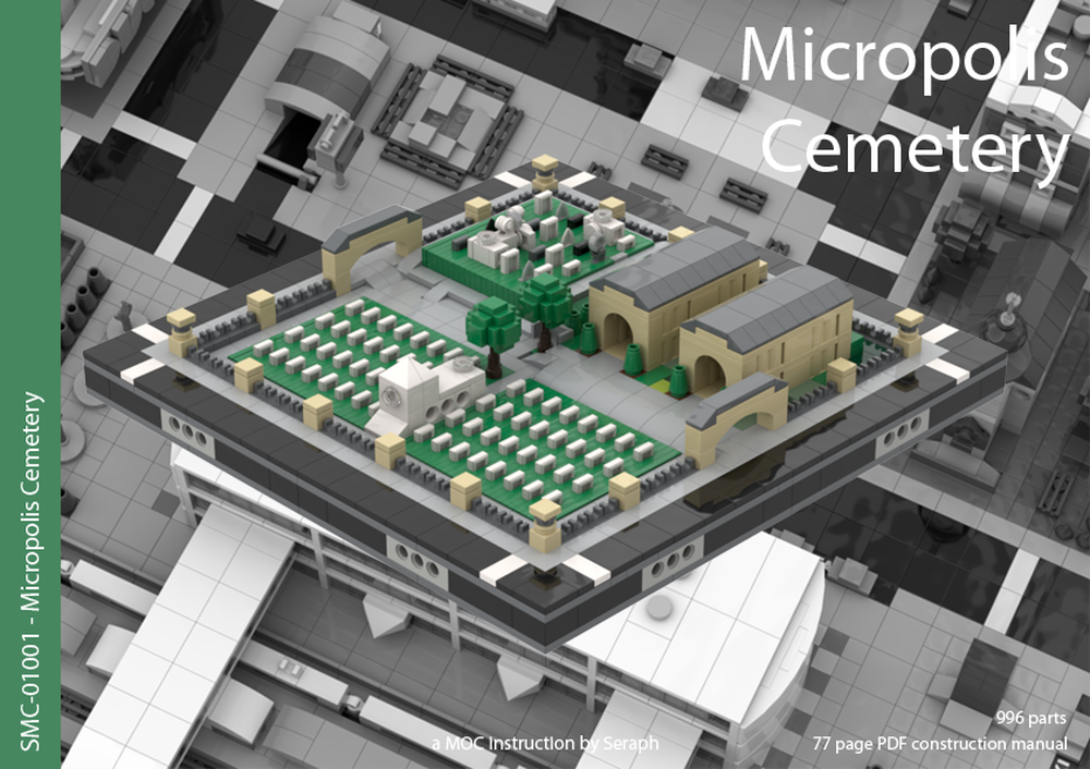 Lego Micropolis Cemetery