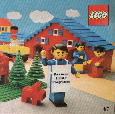 Lego 1977 Medium German Foldout 67 (98762-D)